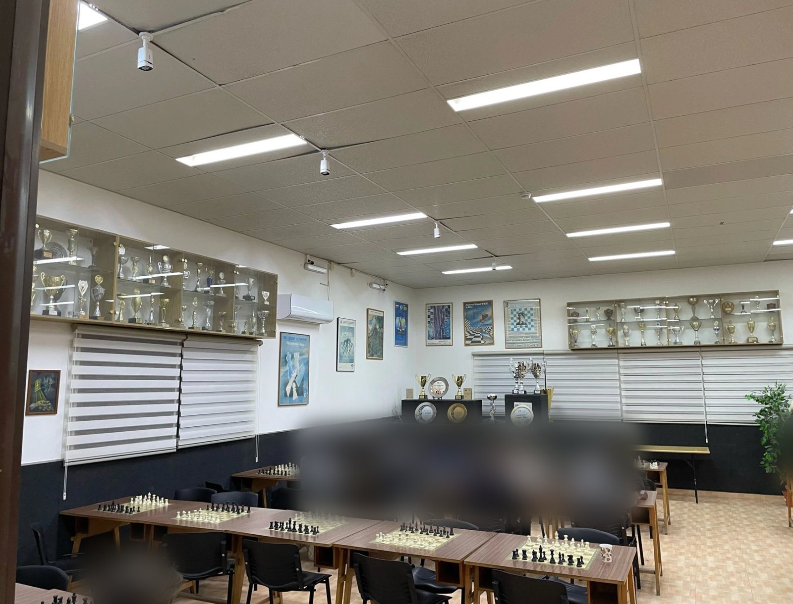 Be'er Sheva chess club hall
