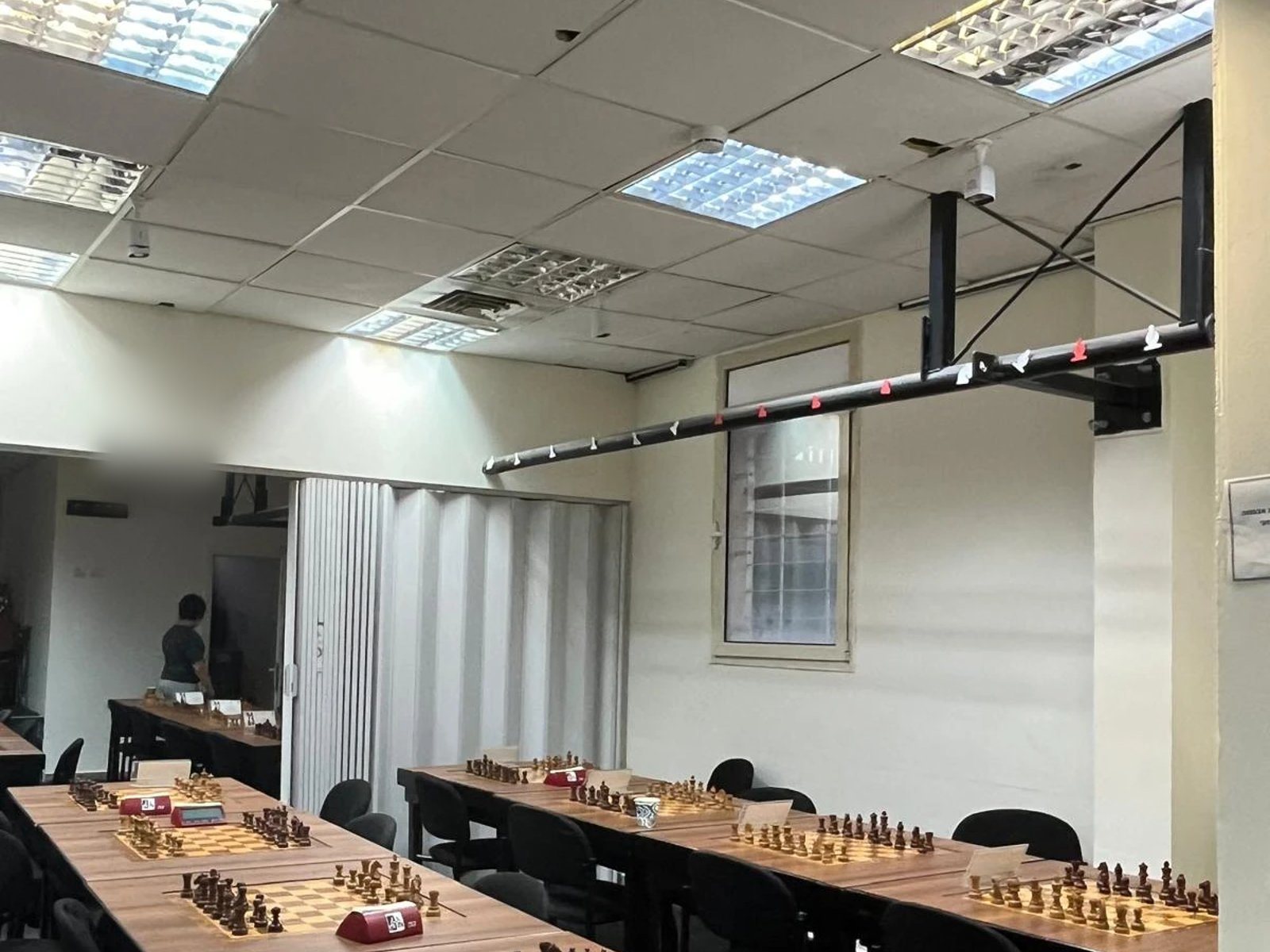 Ramat Gan chess club hall